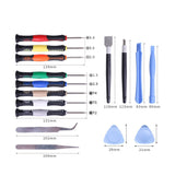 Kit 16 herramientas reparar tablets celular Torx Pentalobe