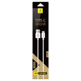 Cable carga USB C a 2A 1 M para Baseus TPE flash series