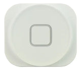 Botón inicio home plástico blanco para iPhone 5