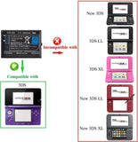 Bateria Pila para Nintendo 2DS 3DS 2000mAh CTR-003