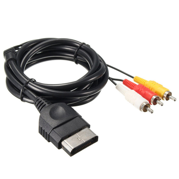 Cable audio video RCA AV para Xbox Clásico