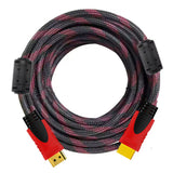 Cable HDMI 3D 4k 10 metros Ultra HD 18.3gbps oro V2.0