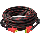 Cable HDMI 3D 4k 10 metros Ultra HD 18.3gbps oro V2.0