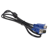 Cable macho VGA 1.5 metros PC TV laptop proyector
