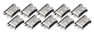 10 Pin centro puerto carga para Galaxy A20 A30 A40 A50 A60 A70