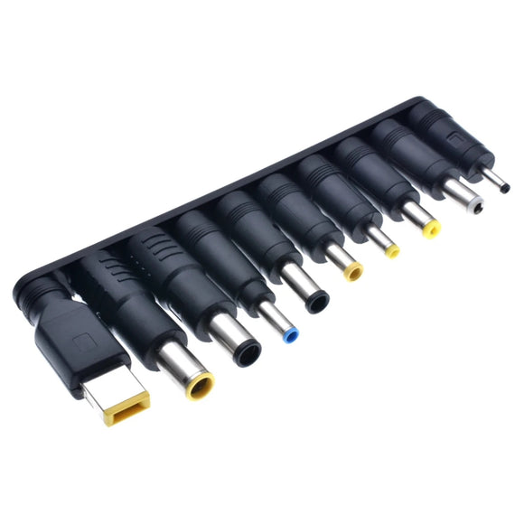 10 Puntas adaptador cargador DC laptop barril 5.5 2.5mm