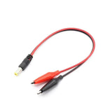 Cable adaptador DC 5.5MM 27CM Hembra con caimán