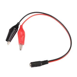Cable adaptador DC 5.5MM 27CM Hembra con caimán