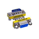 Adaptador cople cambiador genero macho hembra VGA