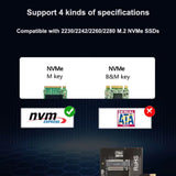 Adaptador convertidor disco duro SSD M.2 Nvme PCIE X16 X8 X4 4.0