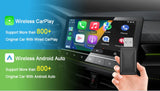 Adaptador USB inalámbrico Carplay Auto 2 en 1 para iPhone / Android