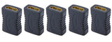 5 Conectores coples HDMI Full HD conexión extensión