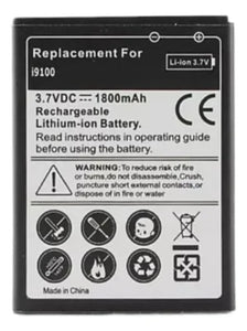 Bateria Pila para Galaxy S2 i9100 1800mah