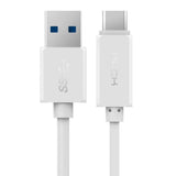 Cable carga USB C para Rock quick charge carga rápida 1 M