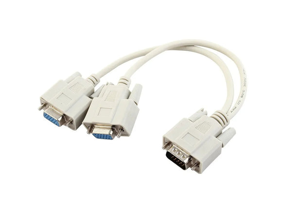 Cable splitter divisor distribuidor señal video VGA 20cm