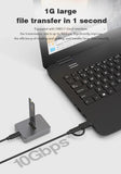 Tarjeta adaptador carcasa dock USB A C 3.1 NVME M2 SSD 10gbps