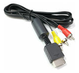 Cable audio video RCA AV para Playstation 1 2 3 Ps1 Ps2 Ps3