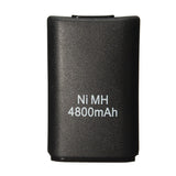 Kit carga y juega para Xbox 360 4800mah cable + batería