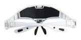 Diadema kit juego 5 lentes intercambiables lupa led AAA 3.5x strap lectura reparación joyería
