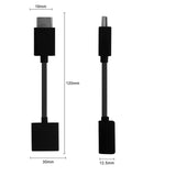 2 piezas extensión adaptador HDMI 4k hembra macho