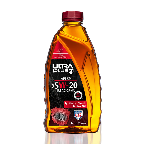 Aceite Ultra1Plus SAE 5W-20 Semi Sintetico API SP ILSAC GF-6A GM dexos1TM Gen 2 1L UL201