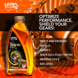 6 Aceite Ultra1Plus 75W-90 Sintético Transmisión Diferencial Engranajes API GL-5 MT-1 5.67L UL703