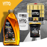2 Aceite Ultra1Plus 10W-40 4T Moto Full Sintético API SN JASO MA2 2L UL409