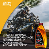 Aceite Ultra1Plus 10W-40 4T Moto Semi Sintético API SL JASO MA2 946ML UL401
