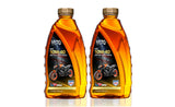 2 Aceite Ultra1Plus 10W-40 4T Moto Full Sintético API SN JASO MA2 2L UL409