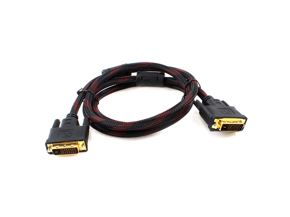Cable DVI D Macho a DVI D Macho 1.8 Tejido