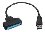 Cable adaptador disco duro HDD SSD 2.5" USB a SATA 3.0