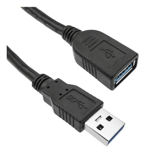 Cable extensión USB 2.0 3M azul