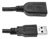 Cable extensión USB 2.0 3M azul