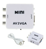 Adaptador convertidor video AV- VGA AV2VGA