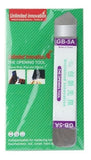 Espátula metálica flexible con mango para desmontaje reparación