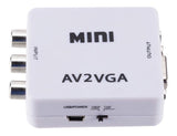 Adaptador convertidor video AV- VGA AV2VGA