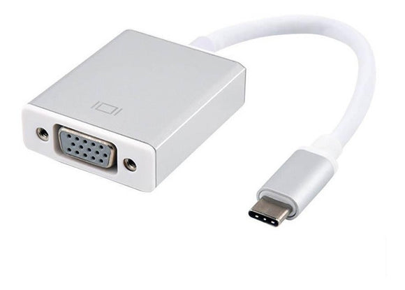 Cable adaptador convertidor USB Tipo C Ver 3.1 A VGA