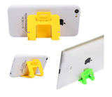 Base soporte holder plegable portátil para telefono celular tipo tarjeta crédito