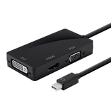 Cable adaptador video Mini Display Port a HDMI VGA DVI